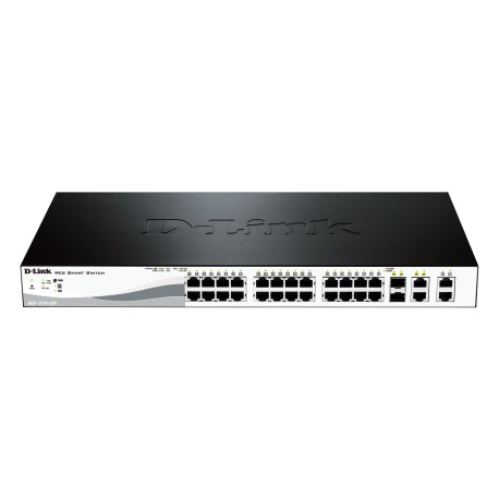 Smart III Switch 24-ports 10/100 + 4G  SFP PoE