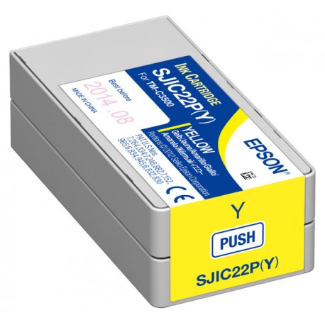 Yellow ink catridge for C3500 - C33S020583