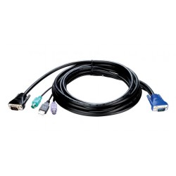 KVM Cable in 3mts (10ft) for KVM-440/450 Switch