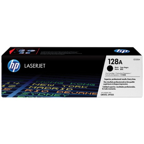 HP 128A CE320A Black LaserJet Toner