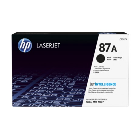 HP 87A  CF287A  Black LaserJet Toner Cartridge