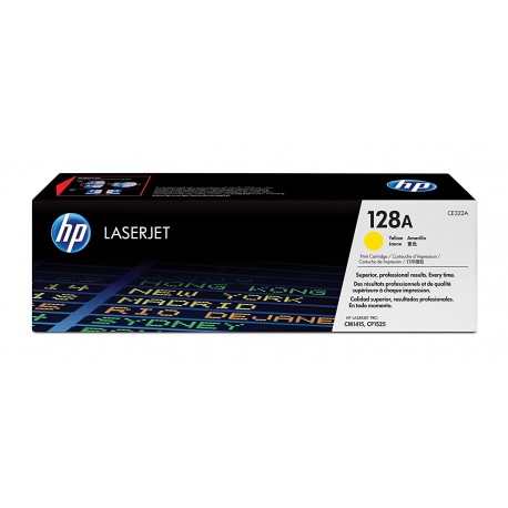 HP 128A CE322A Yellow LaserJet Toner