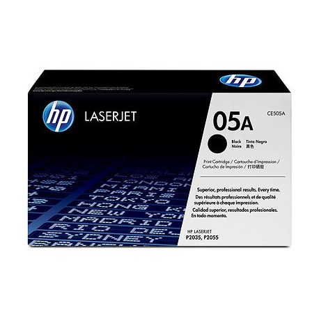 HP 05A Black Original LaserJet Toner