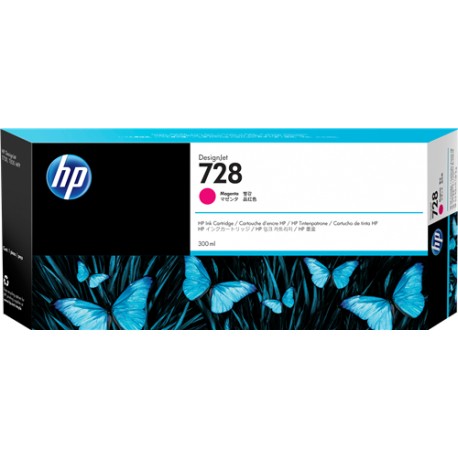 300-ml Magenta DesignJet Ink Cartridge-T730  T830