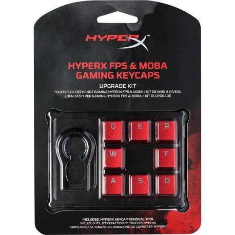 HyperX FPS & MOBA Gaming Keycaps Upgrade Kit (Red)