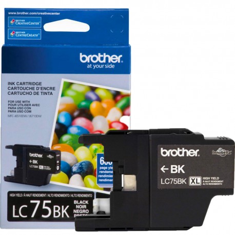CARTRIDGE BROTHER LC-75 NEGRO (MFC-J6710