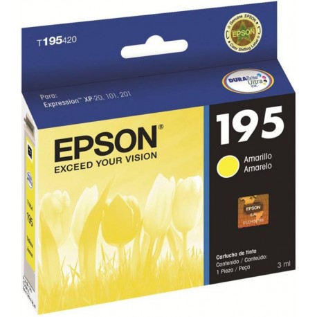 Yellow Ink Cartridge -  Xpression  XP-101/XP-201