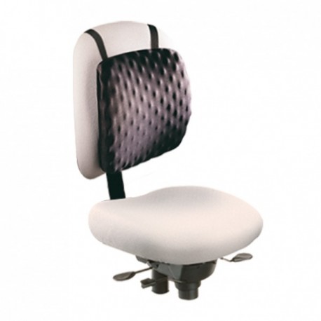 COJIN LUMBAR C/SUPERFICIE RELAJANTE NEGRO