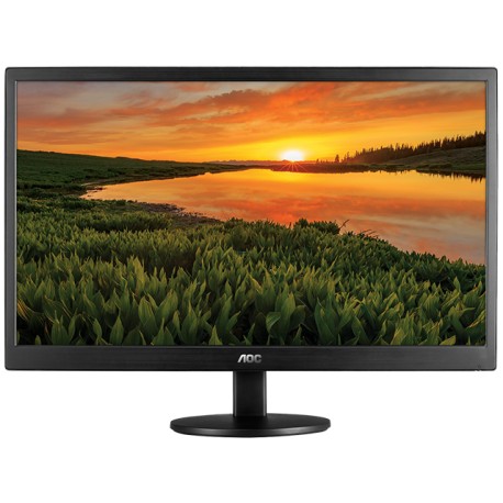MONITOR AOC 18.5" NEGRO LED WIDE HDMI y VGA