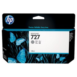 HP 130-ml Gray Designjet Ink Cartridge