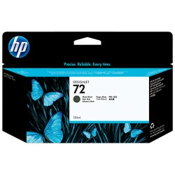 HP 72 130-ml Matte Black Ink Cartridge Plotter