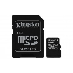 32GB microSDHC Class 10  Read Card + SD Adapter